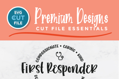 First Responder svg - an Emergency Services svg for crafters Product Image 2