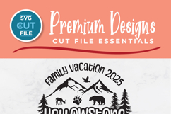 2025 Yellowstone Grand Teton svg - National Park Family Trip Product Image 2