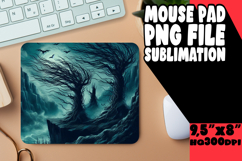 Radiant Mouse Mat Design Ideas, Horror Halloween Product Image 1