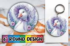 Cozy Circle Ornaments for Kids, Goose Product Image 1