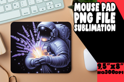 SWEET mouse pad Innovative PNG, Astronaut Product Image 1