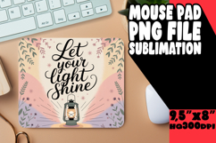 Unique Mouse Mat Sublimation Style, Religious Product Image 1