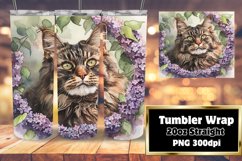 Tumbler with Grinning Kitties Product Image 1