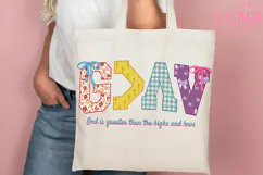 God is Greater Than High And Lows png, Bible Verse png Product Image 6