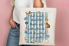 Members Only Anti Social Book Club Shirt, Funny Introvert Product Image 5