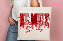 Be Mine Png, Valentine's Day Png, Coquette Bow Png Product Image 1