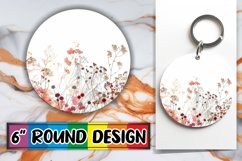 Garden Gala Design Circle - Sublimation Delight Round Product Image 1