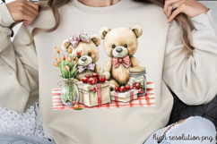 Mothers Day Animals Clipart PNG Product Image 1