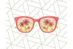 Strawberry Red Lemon Yellow Summer Clipart PNG, Summer Icons Product Image 3