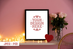 Valentine Minimal Mug PSD JPEG Mockup Product Image 1