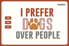 Funny Dog Lover Quotes SVG EPS PNG 4 Product Image 3