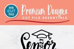 Class of 2027 svg, cute 2027 grad svg, 2027 graduate sen Product Image 2