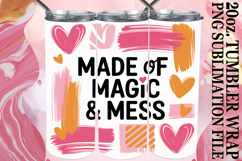 Lively Evenings 20oz tumbler wrap, Funny Quote Product Image 1