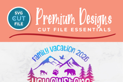 2026 Yellowstone Grand Teton svg - National Park Family Trip Product Image 2