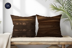 Luxury Dark Walnut Woodgrain Seamless Digital Paper Product Image 2