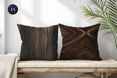 Luxury Dark Walnut Woodgrain Seamless Digital Paper Product Image 2