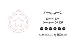 4th of July Earrings SVG Laser Cut Product Image 2
