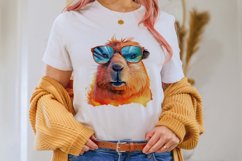 Summer capybara sublimation PNG. Product Image 4