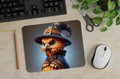 Griffin, Halloween Mouse Pad PNG, Cute Pet Gift Product Image 1