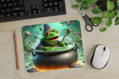 Frog, Halloween Mouse Pad PNG, Cute Pet Gift Product Image 1