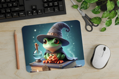 Frog, Halloween Mouse Pad PNG, Cute Pet Gift Product Image 1