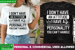 Tshirt Quotes Svg, Funny Sarcastic Shirt, Snarky Sayings SVG Product Image 1