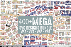 Mega Svg Design Bundle - Over 400 Designs Mega Cut Files Product Image 1