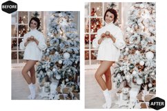 10 Glamour Xmas Mobile Lightroom Presets &amp; Desktop Lightroom Product Image 5