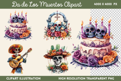 Da de Los Muertos Sublimation PNG Product Image 1