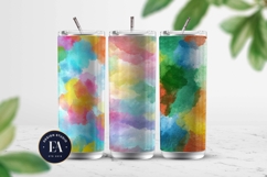 Watercolor Wash Digital Paper | Seamless Rainbow Texture Product Image 2