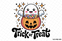 Trick or Treat Svg | Halloween Svg | Svg Cut Files Product Image 1