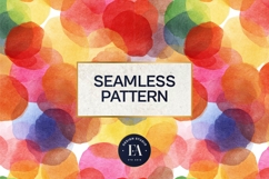 Watercolor Wash Digital Paper | Seamless Rainbow Texture Product Image 3