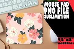 Sublimation Mouse Pad Design Watercolor Boho Delight Product Image 1