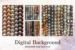 Pearl Beaded Texture Background Wallpaper Backdrops_112 Product Image 1