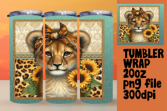 Personalized Tumbler Artwork , Cute Animals Product Image 1