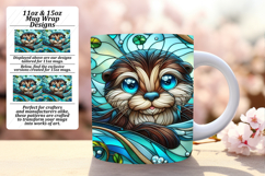 Artful 11oz Mug Wrap Png Artwork , Animals Product Image 1
