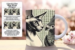 Stylish Kitty Mug Collection: Sublime Sublimation Product Image 1