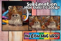 Harvest Moon: 3D Mug Sublimation Wraps - Autumn Vibes Product Image 1