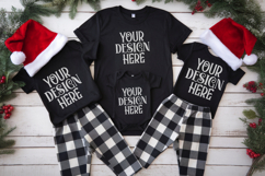Christmas Family Matching Group T-Shirt Mockup Product Image 1