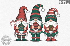 Christmas Gnome Sublimation - Clipart PNG Bundle Product Image 7