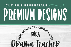 Drama Teacher svg - a speech and drama teacher svg file Product Image 3
