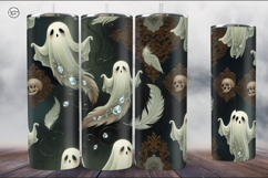 4 Halloween Tumbler Wrap Sublimations, 20 oz Product Image 2