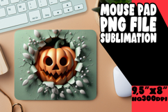 PLAYFUL MOUSE PAD DESIGN MAGIC, 3D Pumpkin Product Image 1