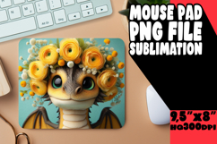 UNIQUE desk PAD PNG Inspiration, Dragon Product Image 1