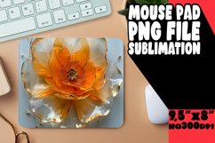 Radiant Blossoms: Sublimation Mouse Pad Designs PNG Product Image 1