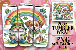 Magical Nights 20oz tumbler wrap, St Patricks Product Image 1