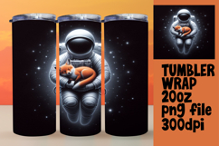 20oz Tumbler Wrap for Unique Style , Astronaut Product Image 1