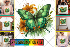 Timeless Tote Bag Gift Ideas PNG, Butterfly Product Image 1