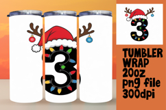 EYE-CATCHING 20oz Sublimation Tumbler , Christmas Product Image 1