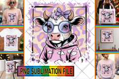 Timeless PNG TSHIRT Magic, Cute Cow Product Image 1